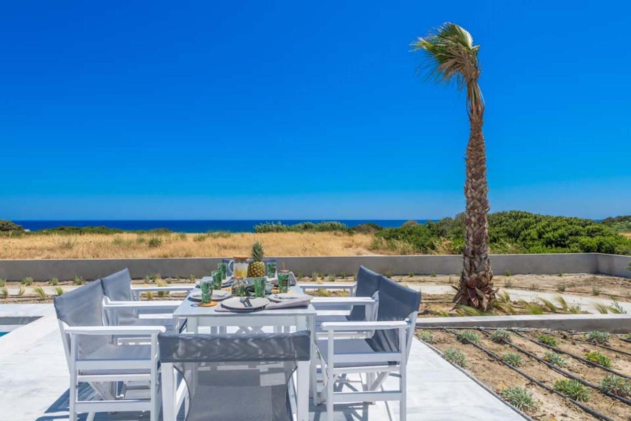 Seashore Beachfront Villa Lakhania Exteriör bild